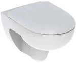 Geberit Renova Set Wand-WC Tiefsp&uuml;ler mit WC-Sitz 500.801.00.1, Badkeramik, wei&szlig;