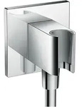 AXOR ShowerSolutions Wandanschlussbogen FixFit Porter eckig 36734000, Badarmaturen,