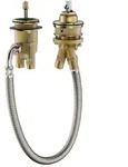hansgrohe Grundk&ouml;rper f&uuml;r 2-Loch Wannenrandarmatur, Badarmaturen, 13159180,