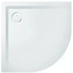 Hoesch Muna Viertelkreisduschwanne 90 x 90 cm mit Antirutsch, Duschwannen,...