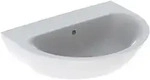Geberit Renova Waschtisch 65 x 50 cm ohne Hahnloch mit &Uuml;berlauf, Badkeramik,