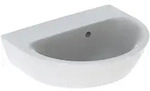 Geberit Renova Handwaschbecken 45 x 36 cm ohne Hahnloch mit &Uuml;berlauf, Badkeramik,