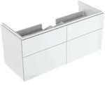 Geberit Xeno2 Unterschrank f&uuml;r Waschtisch mit Breite ab 120 cm, mit vier Schubladen,