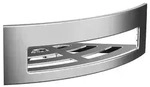 Emco system 2 Eckwandkorb mit verdeckter Befestigung 354500124, Accessoires, chrom