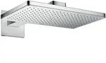 AXOR ShowerSolutions Kopfbrause 460 / 300 1jet mit Brausearm und eckiger Rosette,