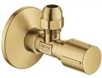 GROHE Eckventil 1/2" x 3/8", Montagezubeh&ouml;r, 22037GN0, cool sunrise geb&uuml;rstet