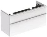 Geberit Smyle Square Waschtischunterschrank 118,4 cm f&uuml;r Doppelwaschtisch,