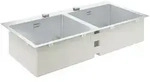 GROHE K800 Edelstahl-Einbausp&uuml;le 102,4 x 51 cm mit 2 Becken, K&uuml;chensp&uuml;len,