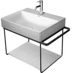 Duravit DuraSquare Metallkonsole, wandh&auml;ngend 56,5 cm, Badm&ouml;bel, 0031161000, chrom