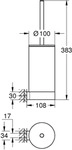 GROHE Selection Toilettenb&uuml;rstengarnitur 41076000, Accessoires, chrom