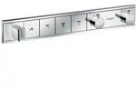 hansgrohe RainSelect Fertigset Unterputz f&uuml;r 4 Verbraucher m. integr. Brausehalter