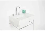 LAUFEN Kartell Waschtisch 60 x 46 cm, mit Ablage rechts, mit 3 Hahnl&ouml;chern,