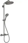 hansgrohe Croma Select S Showerpipe 280 1jet mit Thermostat und Handbrause, EcoSmart,