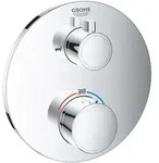 GROHE Thermostat-Wannenbatteriemit integrierter 2 Wege-Umstellung 24077000,