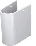 Duravit Starck 3 Halbs&auml;ule f&uuml;r Waschtische 55 bis 105 cm, Badkeramik,...