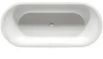 Riho Inspire freistehende Badewanne 160 x 75 cm mit Riho Fall, Badewannen,