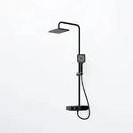 Steinberg Serie 390 Brauseset mit Thermostat, Badarmaturen, 390 2700 S, schwarz...