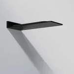 Steinberg Wall Rain Regenpaneel 60 x 25 cm, Badarmaturen, 390 5662 S, schwarz...