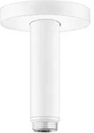 hansgrohe Deckenanschluss S 10 cm, Badarmaturen, 27393700, mattwei&szlig;