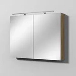 Sanipa Reflection Spiegelschrank MILLA 100 mit LED-Aufsatzleuchte SD14443,...