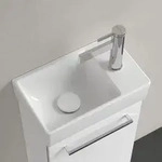 Villeroy & Boch Avento Handwaschbecken 36 x 22 cm, Becken links, ohne &Uuml;berlauf