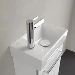 Villeroy & Boch Avento Handwaschbecken 36 x 22 cm, Becken rechts, ohne &Uuml;berlauf,
