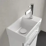 Villeroy & Boch Avento Handwaschbecken 36 x 22 cm, Becken links, ohne &Uuml;berlauf