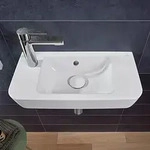 Villeroy & Boch O.novo Handwaschbecken compact 50 x 25 cm mit &Uuml;berlauf,...