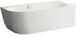 LAUFEN PRO Eck-Badewanne 180 x 80 cm Version rechts aus Marbond, Badewannen,