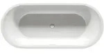 Riho Inspire freistehende Badewanne 180 x 80 cm mit Riho Fall, Badewannen,