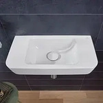 Villeroy & Boch O.novo Handwaschbecken compact 50 x 25 cm ohne &Uuml;berlauf, ohne