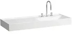LAUFEN Kartell Waschtisch 120 x 46 cm mit 1 Hahnloch und Ablage links...