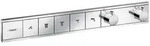 hansgrohe RainSelect Thermostat Unterputz f&uuml;r 5 Verbraucher, Badarmaturen,...
