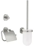 GROHE Essentials WC-Set 3 in 1 40407001, Accessoires, supersteel