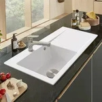 Villeroy & Boch Subway Style 50 Einbausp&uuml;le, Ablaufgarnitur mit...