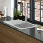 Villeroy & Boch Architectura 45 Einbausp&uuml;le, Ablaufgarnitur mit Handbet&auml;tigung,