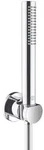 Kludi NOVA FONTE Puristic Brausegarnitur mit Wandhalter 2085005-15,...