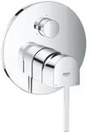 GROHE Plus Einhand-Wannenbatterie mit 3-Wege Umstellung Unterputz, Badarmaturen,