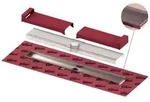 TECE TECEdrainline-Evo Duschrinne mit Wandfliesenauflage 70 cm 600703, Duschabl&auml;ufe,