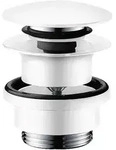 hansgrohe Ablaufgarnitur Push-Open;, Montagezubeh&ouml;r, mattwei&szlig;
