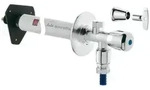 GROHE Eggemann Eurotec-Bausatz Au&szlig;enwandventil 41206000, Badarmaturen, chrom matt