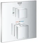 GROHE Grohtherm Cube Thermostat-Wannenbatterie mit integrierter 2-Wege-Umstellung