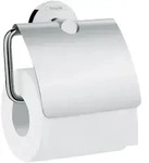hansgrohe Logis Universal Papierrollenhalter mit Deckel 41723000, Accessoires, chrom