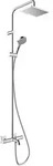 hansgrohe Vernis Shape Duschsystem 230 1 jet EcoSmart mit Wannenthermostat 26098000,