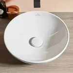 Villeroy & Boch Loop & Friends Aufsatzwaschtisch &Oslash; 42 cm ohne &Uuml;berlauf,...