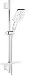 GROHE Vitalio SmartActive 130 Cube Brausestangenset 3 Strahlarten, Badarmaturen,