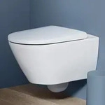 Duravit D-Neo Wand-WC-Set Rimless, Tiefsp&uuml;ler, mit Durafix 45770900A1, Badkeramik,