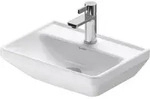 Duravit D-Neo Handwaschbecken 45 cm, mit 1 Hahnloch, ohne &Uuml;berlauf, Badkeramik,