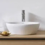 Duravit D-Neo Aufsatzbecken rund 40 cm, ohne Hahnloch, ohne &Uuml;berlauf 2371400070,