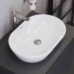 Duravit D-Neo Aufsatzbecken oval 60 cm, ohne Hahnloch, ohne &Uuml;berlauf...